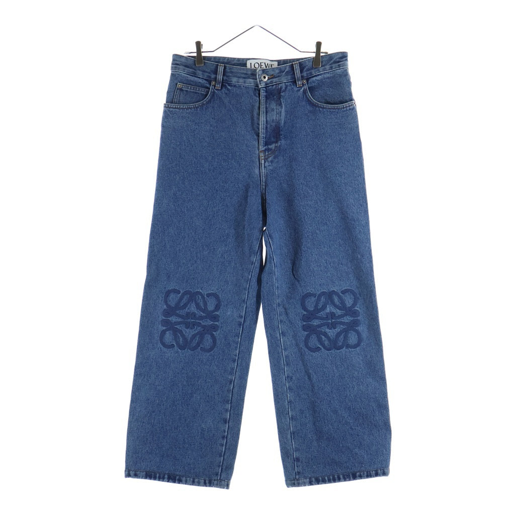 LOEWE(ロエベ) ANAGRAM BAGGY JEANS AF アナグラムバギージーンズ インディゴ H526Y11WA6