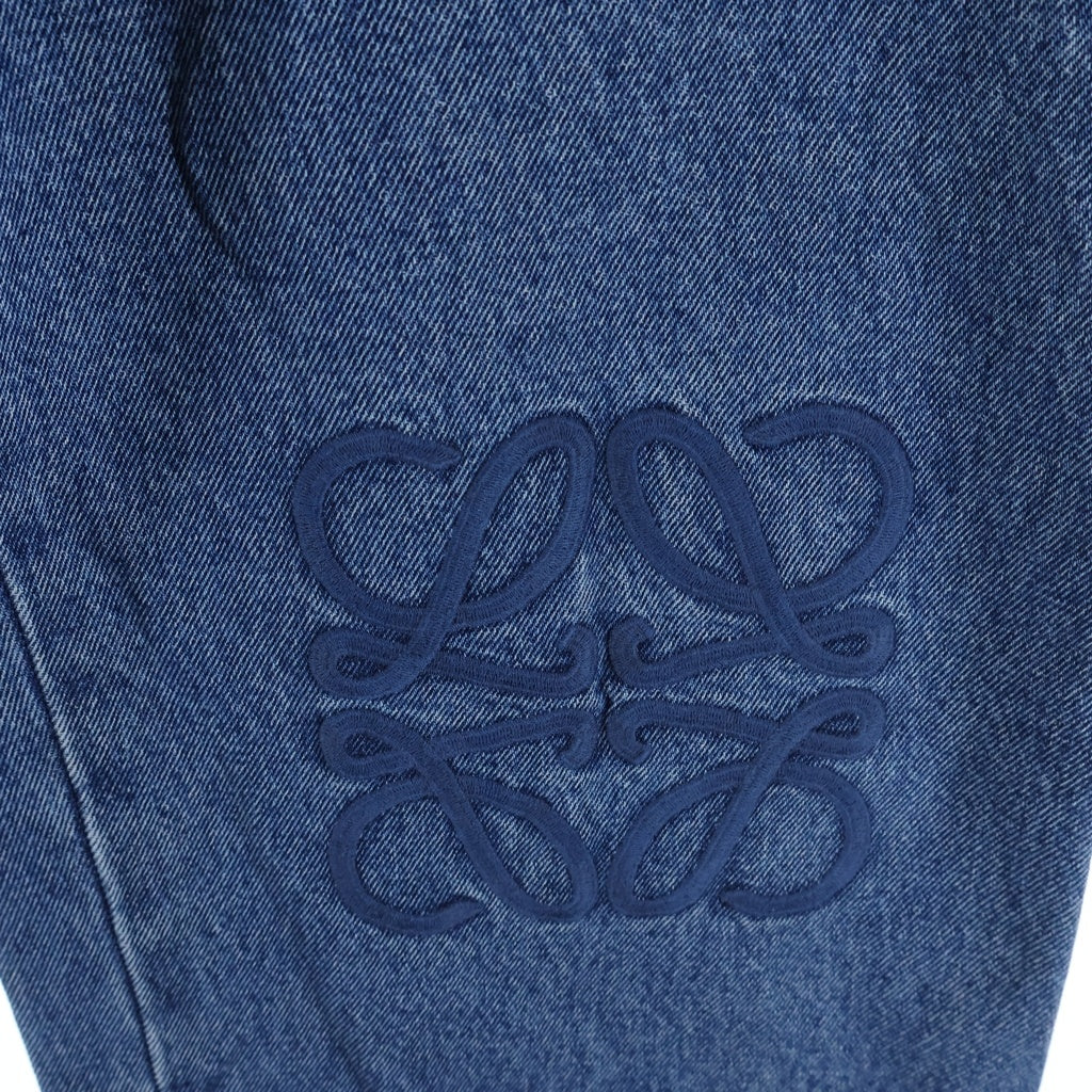 LOEWE(ロエベ) ANAGRAM BAGGY JEANS AF アナグラムバギージーンズ インディゴ H526Y11WA6
