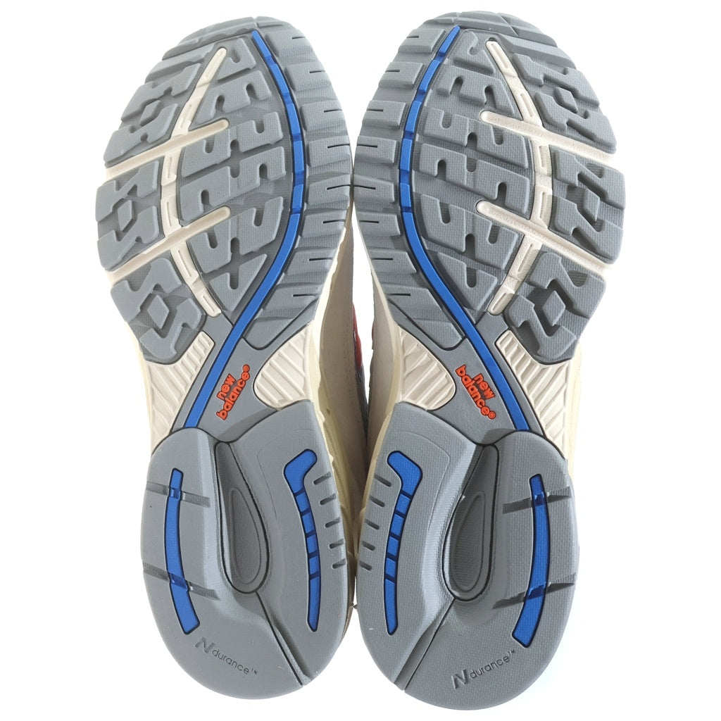 New Balance(ニューバランス) × KITH 993 ローカットスニーカー ホーム&アウェイ グレー/ブルー U993MS