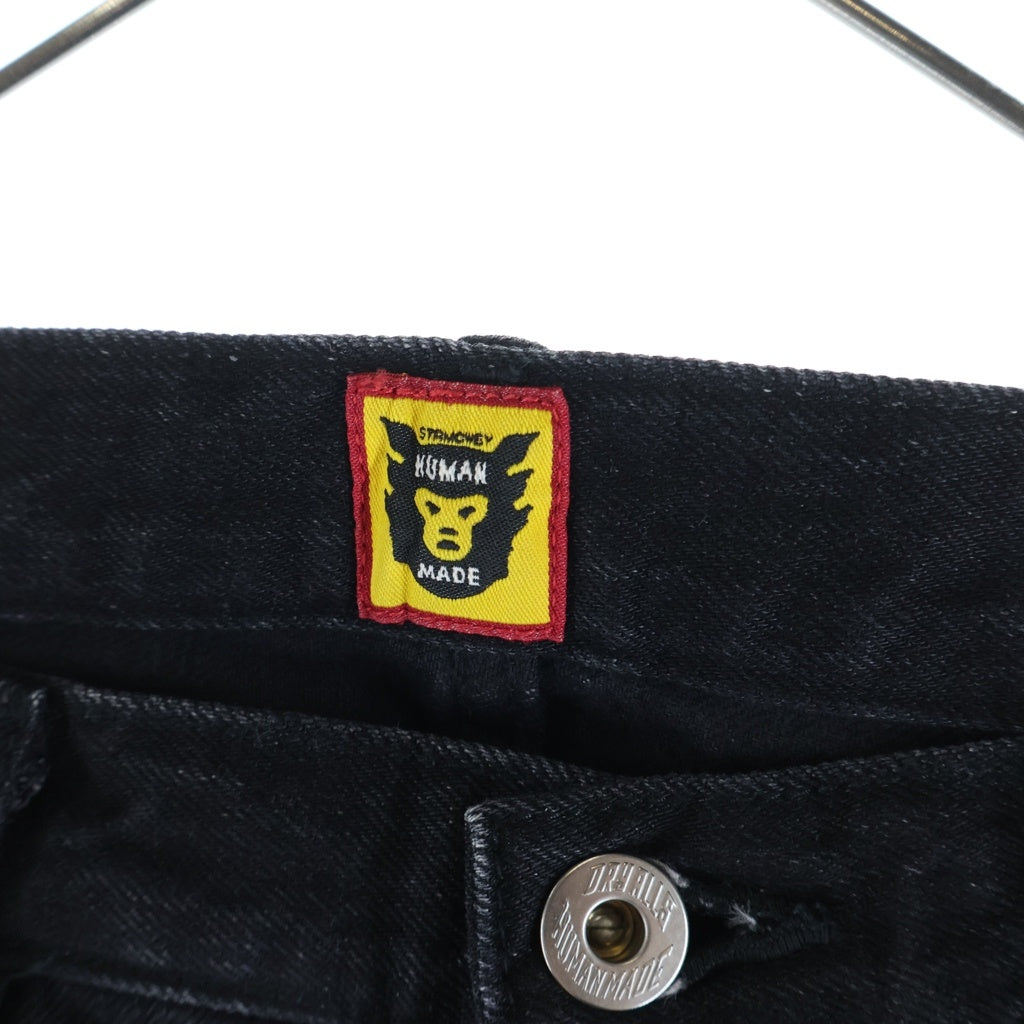HUMAN MADE(ヒューマンメイド) PW Color Denim PWカラーデニム パンツ HM18PI004 ブラック
