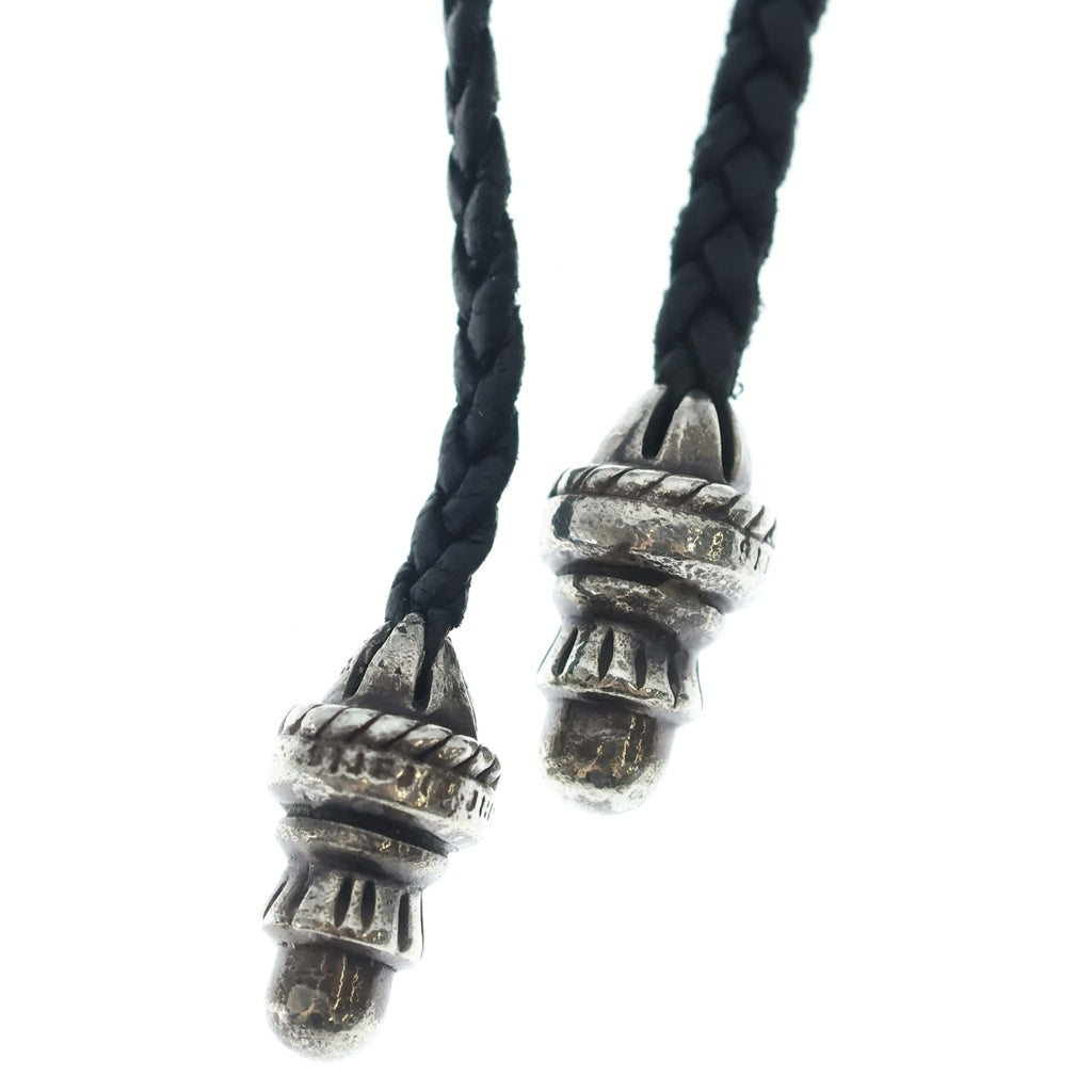 CHROME HEARTS(クロムハーツ) CH CRS SMLスモールCHクロス BC ボロチップブレイド ネックレス シルバー BCA220