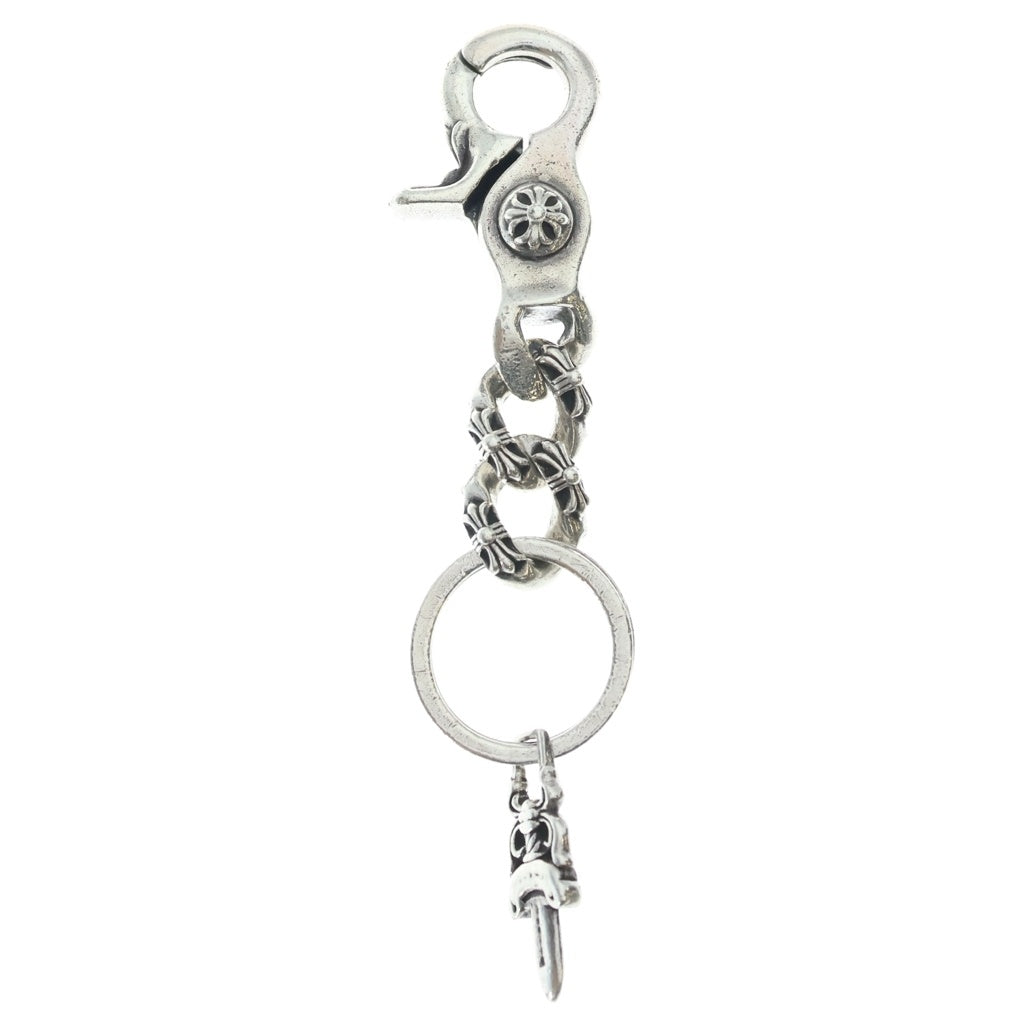 CHROME HEARTS(クロムハーツ) CLP CHN XFANCY-S/ショートエクストラファンシーリンク キーチェーン シルバー BCA073