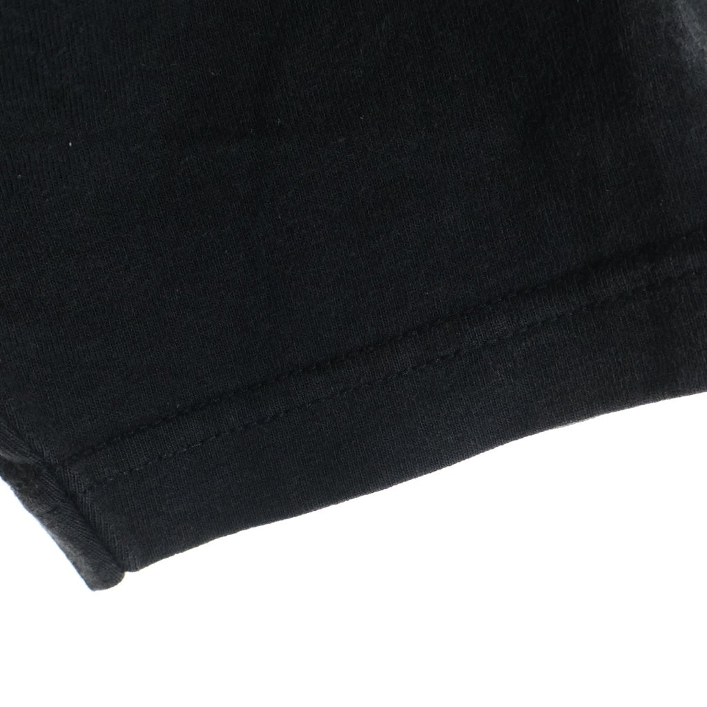 CHROME HEARTS(クロムハーツ) OLD CHプラス バックホースシュープリント半袖Tシャツ カットソー ブラック