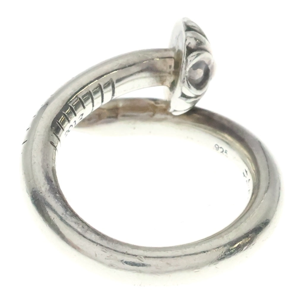 CHROME HEARTS(クロムハーツ) NAIL CRSBALL ネイル クロスボール リング シルバー BCA349
