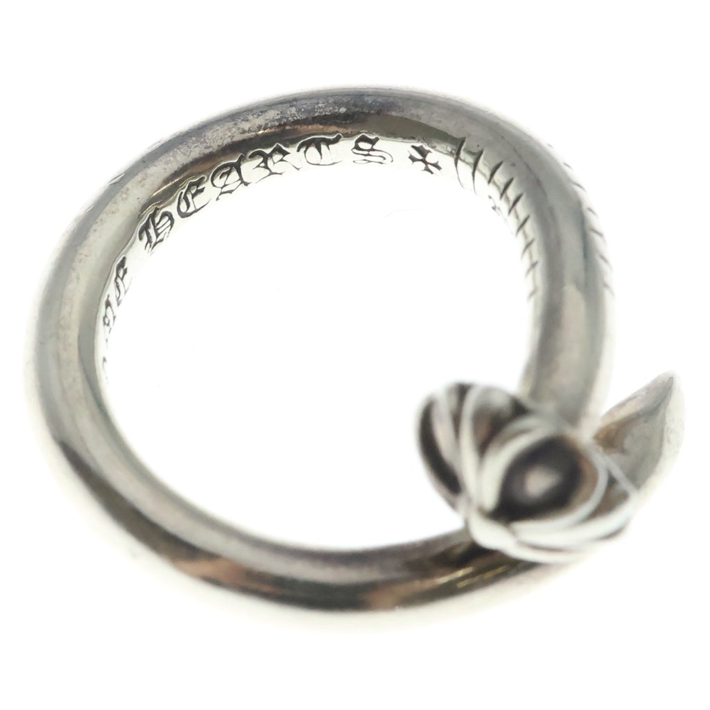CHROME HEARTS(クロムハーツ) NAIL CRSBALL ネイル クロスボール リング シルバー BCA349
