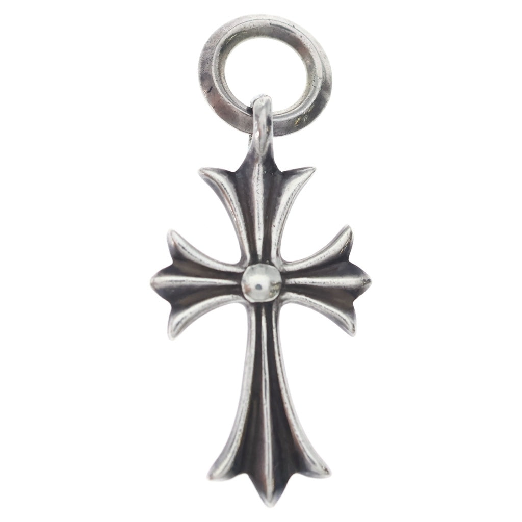 CHROME HEARTS(クロムハーツ) TINY CH CROSS タイニーCHクロス チャーム ネックレストップ シルバー BCA382
