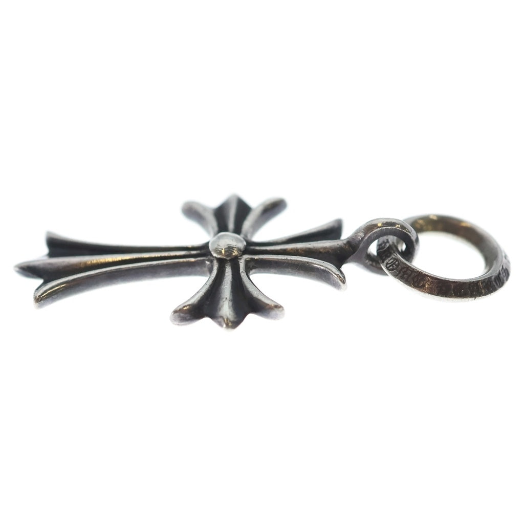 CHROME HEARTS(クロムハーツ) TINY CH CROSS タイニーCHクロス チャーム ネックレストップ シルバー BCA382