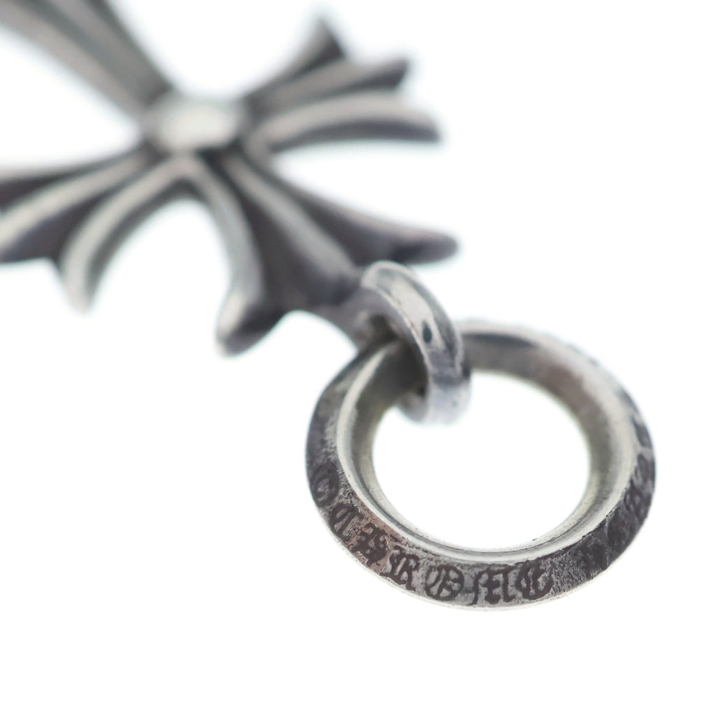 CHROME HEARTS(クロムハーツ) TINY CH CROSS タイニーCHクロス チャーム ネックレストップ シルバー BCA382