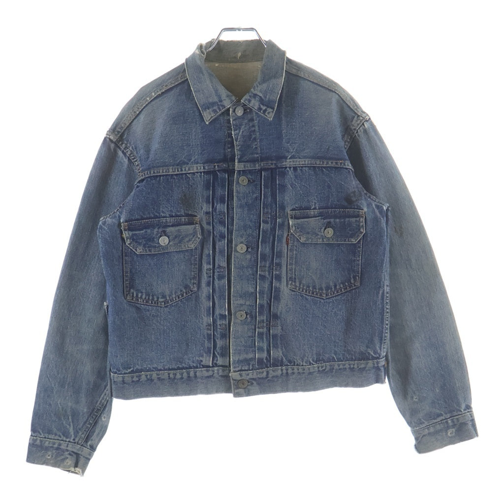 Levi's(リーバイス) 50s VINTAGE 507XX 2nd ボタン裏刻印無し ハギ付き デニムジャケット インディゴ