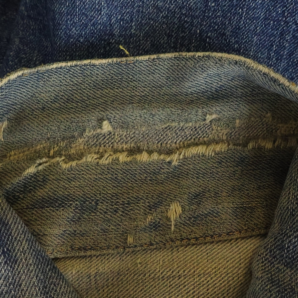 Levi's(リーバイス) 50s VINTAGE 507XX 2nd ボタン裏刻印無し ハギ付き デニムジャケット インディゴ