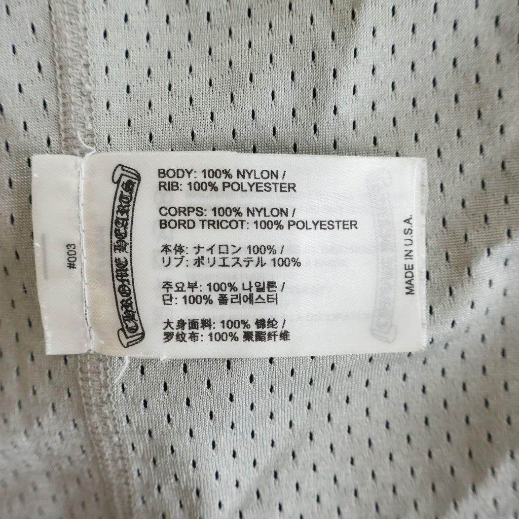 CHROME HEARTS(クロムハーツ) MESH WARM UP JERSEY メッシュウォームアップジャージ リバーシブルCHロゴプリントメッシュタンクトップ ブラック