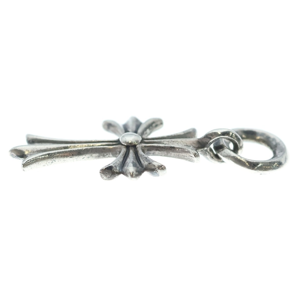 CHROME HEARTS(クロムハーツ) TINY CH CROSS タイニーCHクロス チャーム ネックレストップ シルバー オールド BCA382