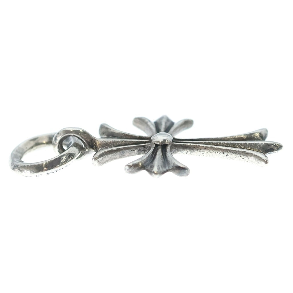 CHROME HEARTS(クロムハーツ) TINY CH CROSS タイニーCHクロス チャーム ネックレストップ シルバー オールド BCA382