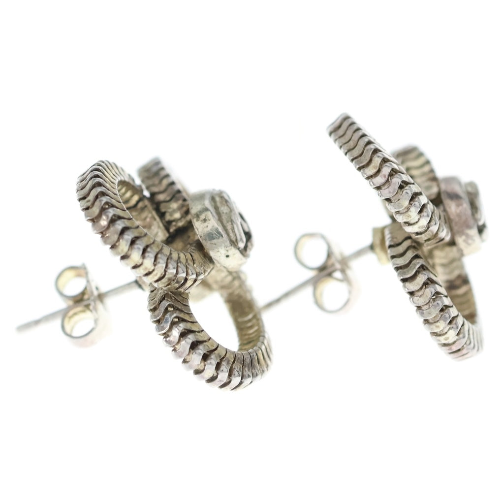 CHANEL(シャネル) ココマークロゴ ワイヤーピアス シルバー レディース