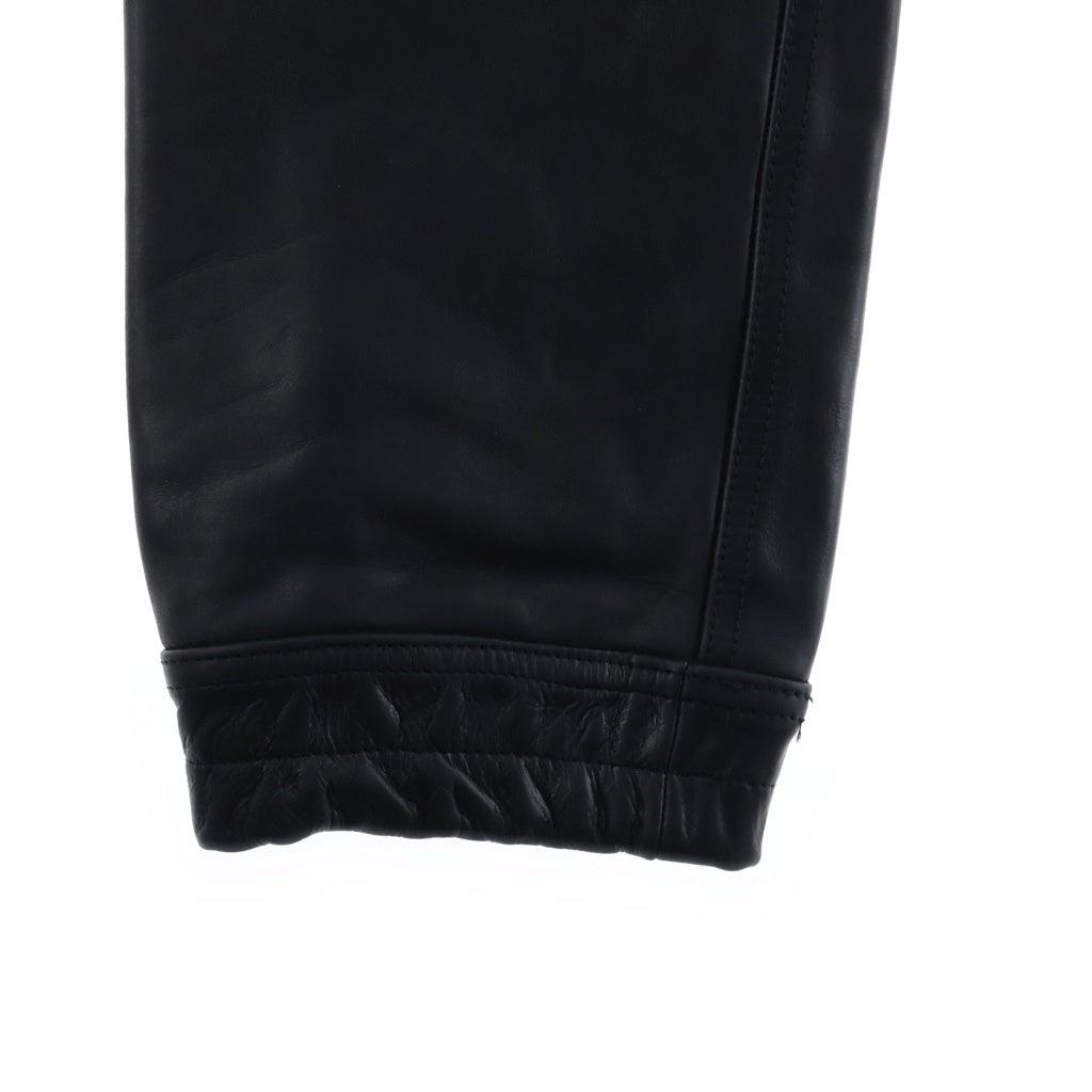 Rick Owens(リックオウエンス) MASTODON MEGACARGO マストドンメガカーゴ レザーパンツ ブラック