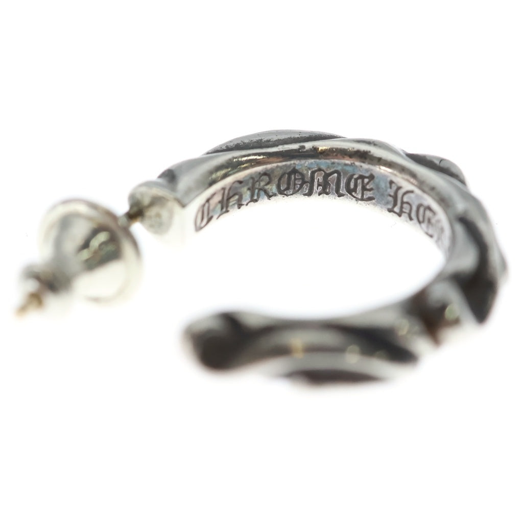 CHROME HEARTS(クロムハーツ) HOOP SCROOL スクロール フープピアス シルバー BCA102