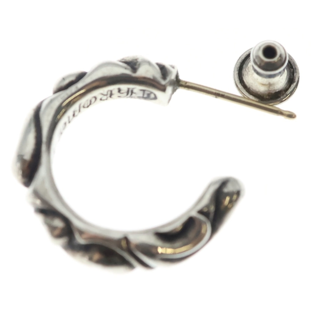 CHROME HEARTS(クロムハーツ) HOOP SCROOL スクロール フープピアス シルバー BCA102