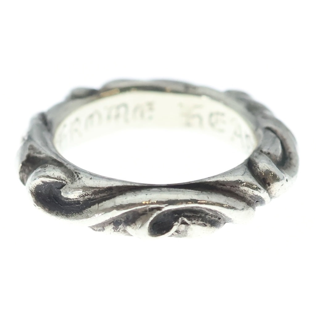 CHROME HEARTS(クロムハーツ) SCRL BAND スクロールバンド リング シルバー BCA351