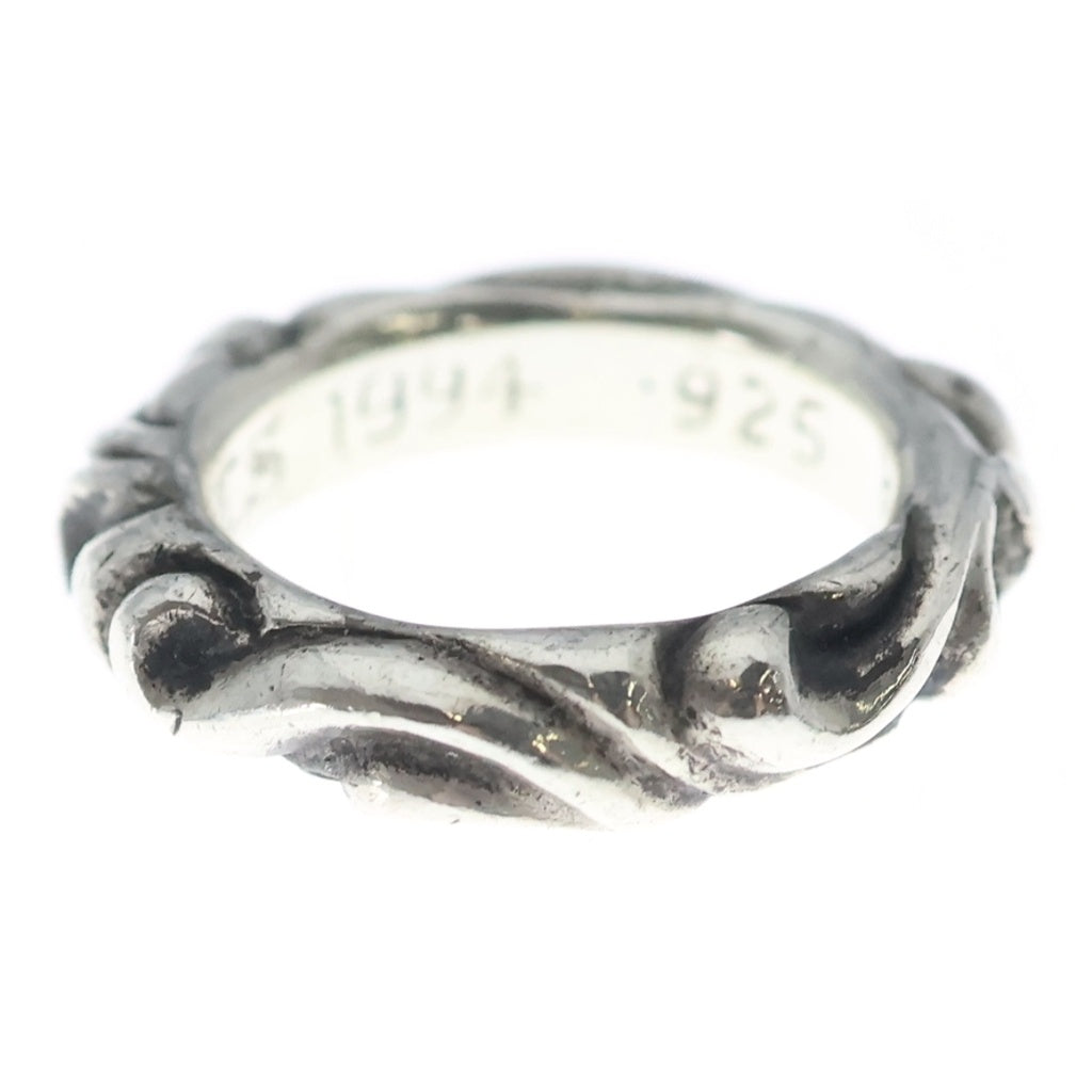 CHROME HEARTS(クロムハーツ) SCRL BAND スクロールバンド リング シルバー BCA351