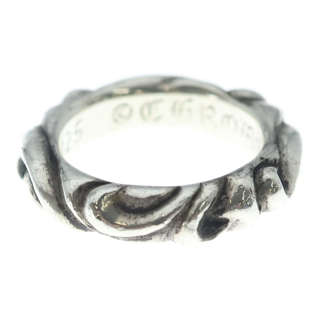 CHROME HEARTS(クロムハーツ) SCRL BAND スクロールバンド リング シルバー BCA351