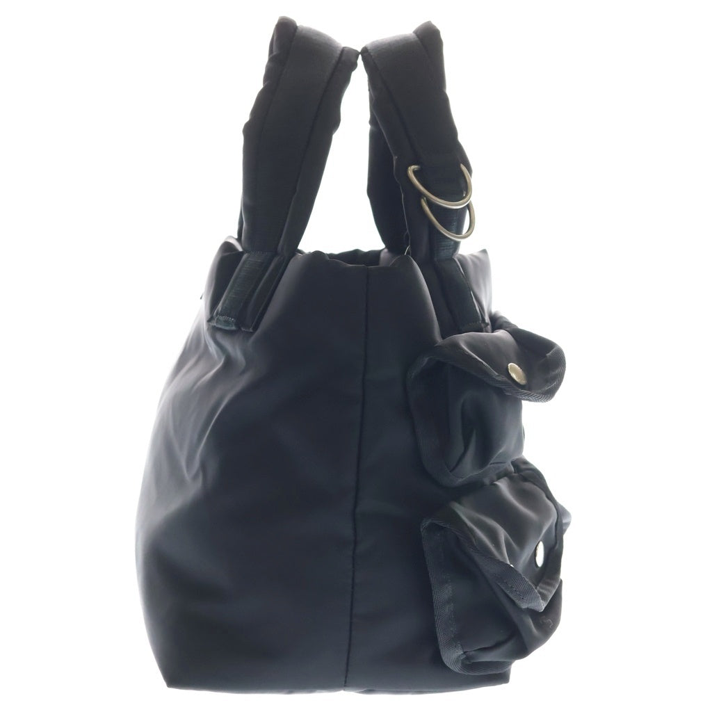 Sacai(サカイ) 26SS Nylon Tote Bag Small マルチポケット ナイロントートバッグ スモール 26-01098S-13 ブラック レディース