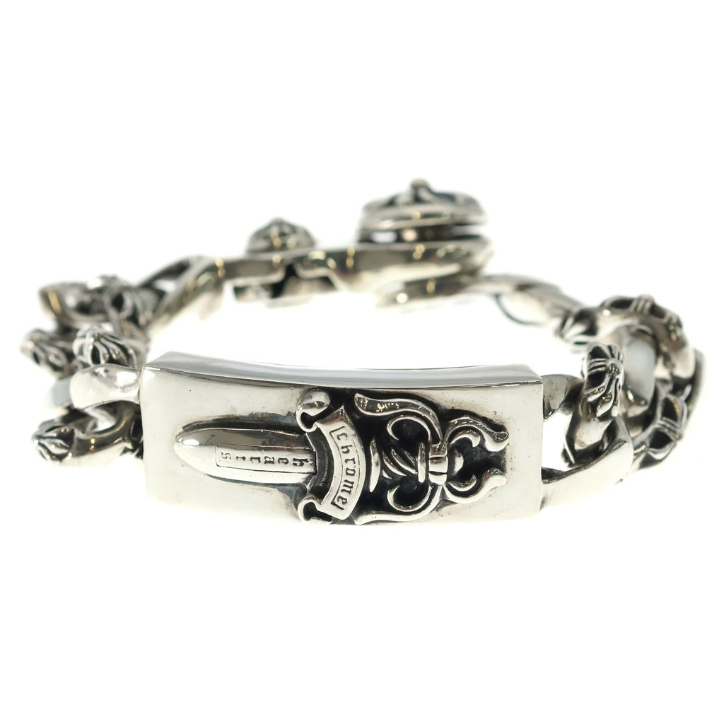 CHROME HEARTS(クロムハーツ) FNCY ID DGGR ダガーIDクリップ ブレスレット シルバー
