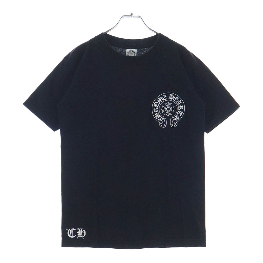 CHROME HEARTS(クロムハーツ) OLD Back Scroll Label Star S/S Tee オールド バックスクロールラベル スタープリント半袖Tシャツ ブラック/ホワイト