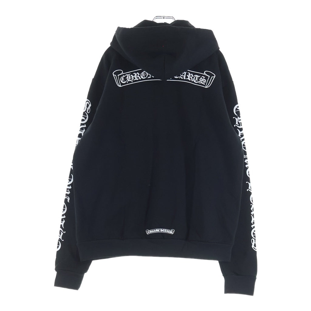 CHROME HEARTS(クロムハーツ) Back Scroll Label Logo バックスクロールラベルロゴ プルオーバーパーカー ブラック