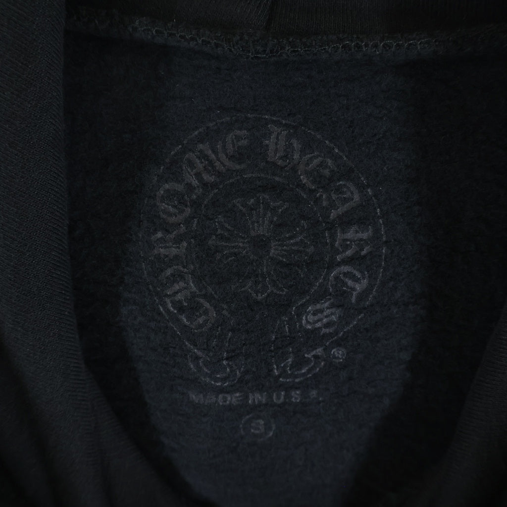 CHROME HEARTS(クロムハーツ) Back Scroll Label Logo バックスクロールラベルロゴ プルオーバーパーカー ブラック