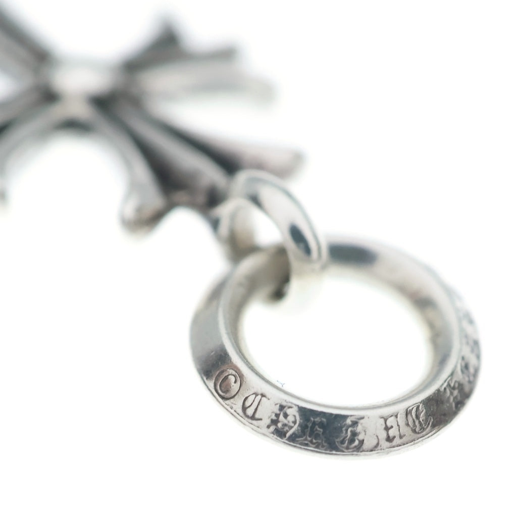 CHROME HEARTS(クロムハーツ) TINY CH CROSS タイニーCHクロス チャーム ネックレストップ シルバー BCA382