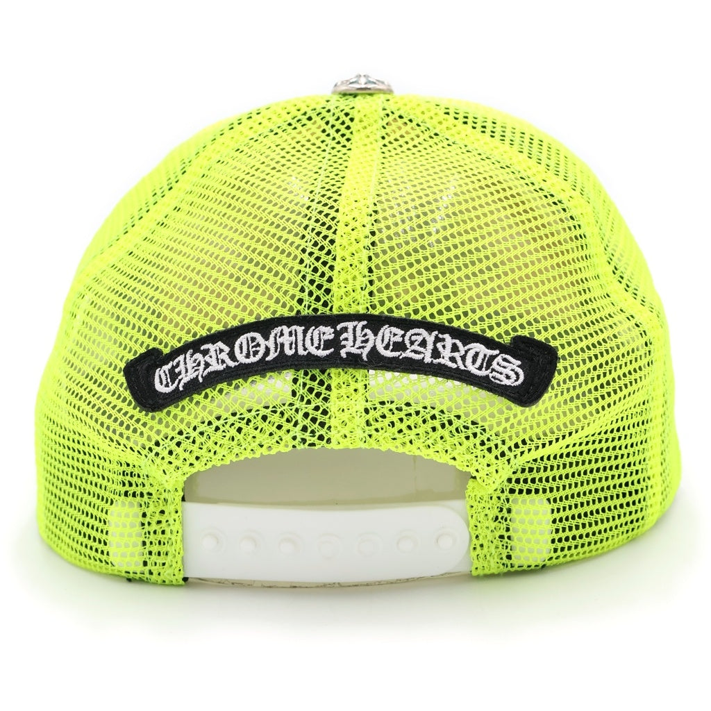 CHROME HEARTS(クロムハーツ) CRS PATCH Trucker Cap クロスパッチ メッシュトラッカー キャップ オレンジ