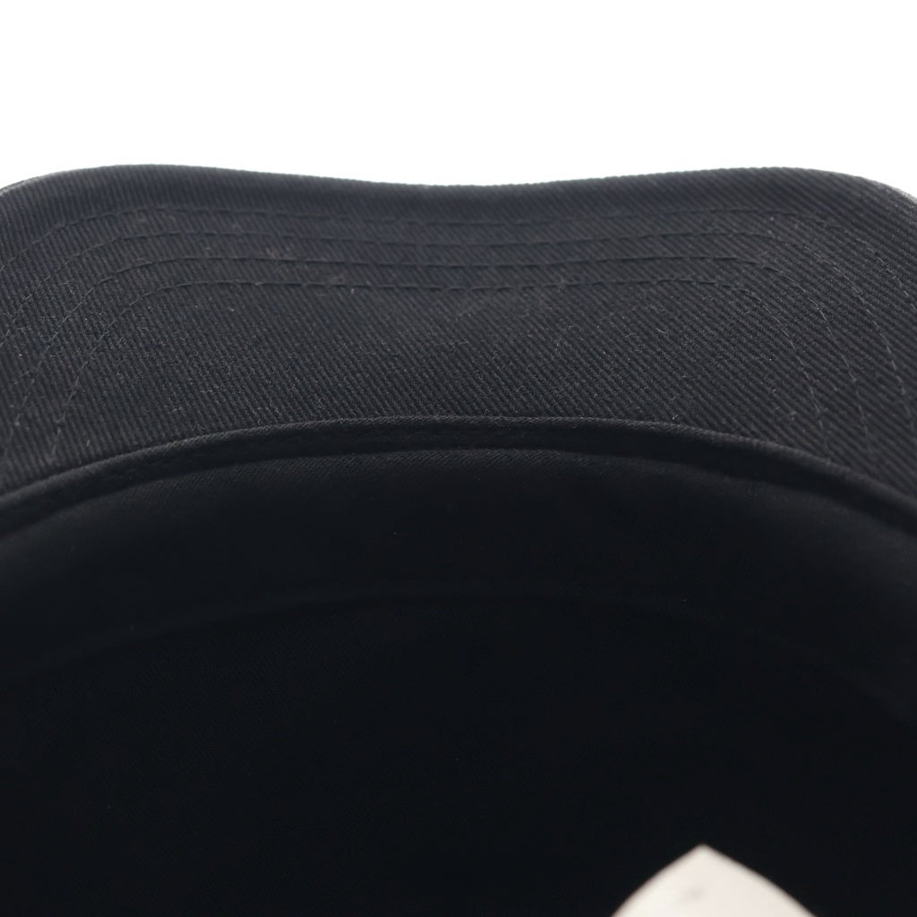 CHROME HEARTS(クロムハーツ) RS3 BASEBALL CAP フロントモチーフ刺繍 クロスボール ベースボールキャップ 帽子 ブラック