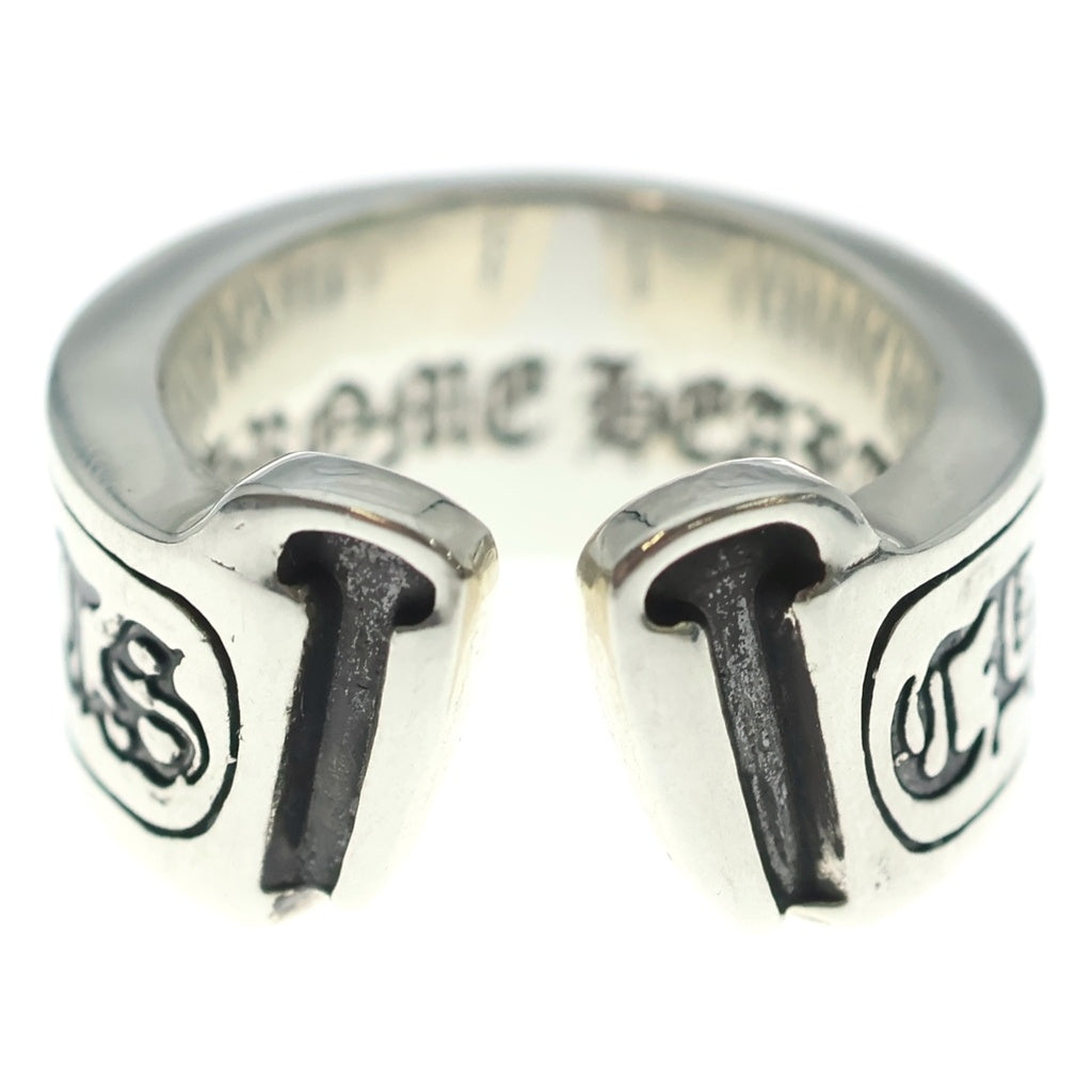 CHROME HEARTS(クロムハーツ) LG SCROLL LABEL ラージスクロールラベル リング シルバーBCA383