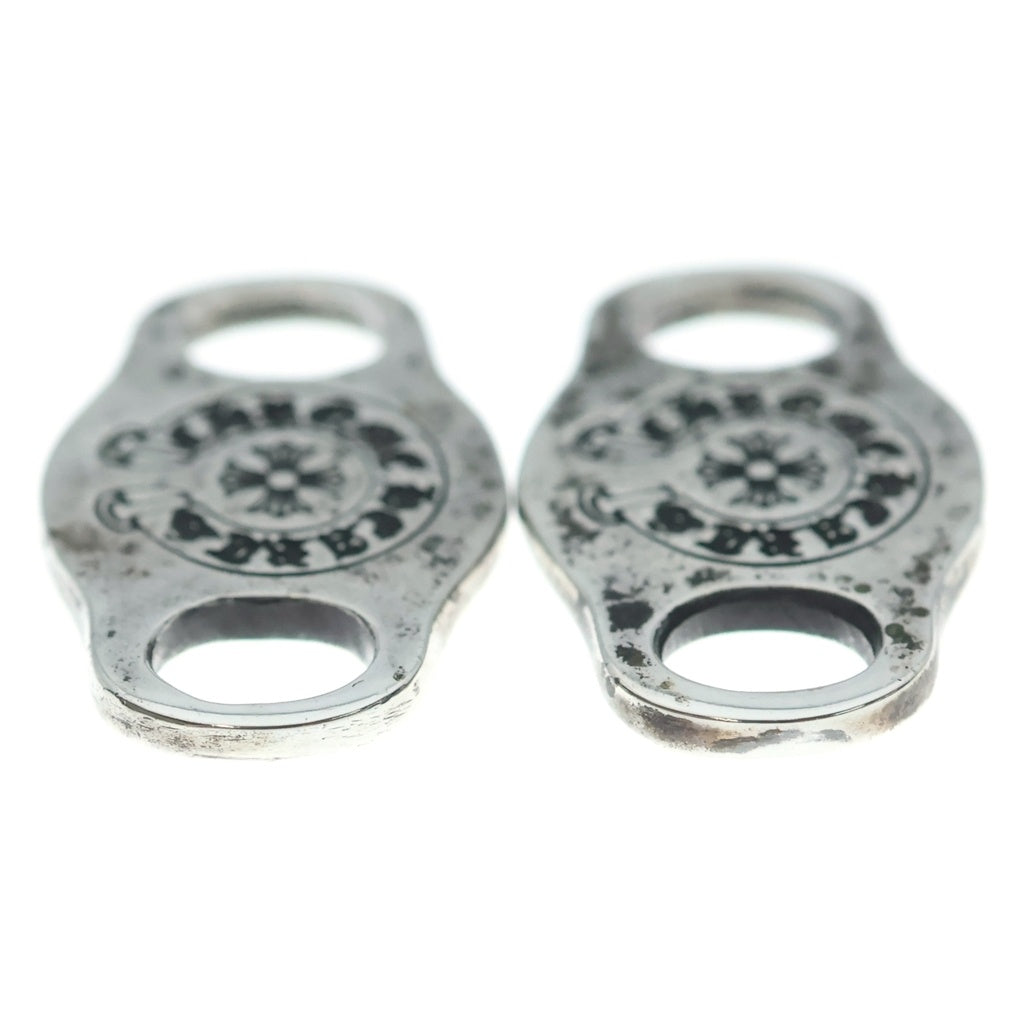 CHROME HEARTS(クロムハーツ) SHOELACE SET V1 シューレース デュブレ 2個セット シルバー BCA313