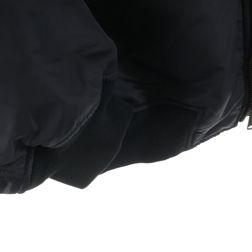 BALENCIAGA(バレンシアガ) 24AW Tape Type ライト フーデッド ボンバージャケット ブラック 791103 00407