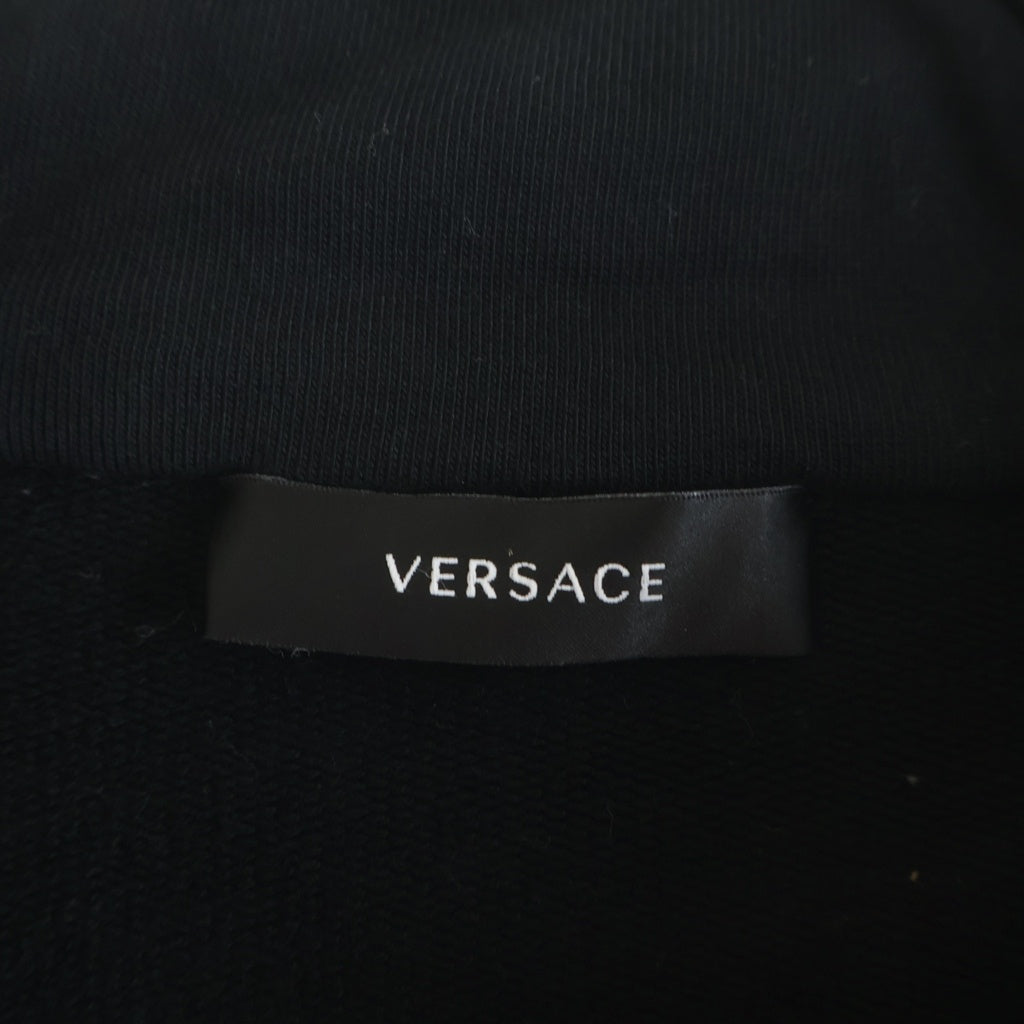 VERSACE(ヴェルサーチ) バロック柄 ジップパーカー 1011854 1A07326 ブラック