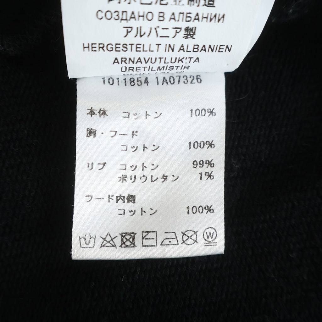 VERSACE(ヴェルサーチ) バロック柄 ジップパーカー 1011854 1A07326 ブラック