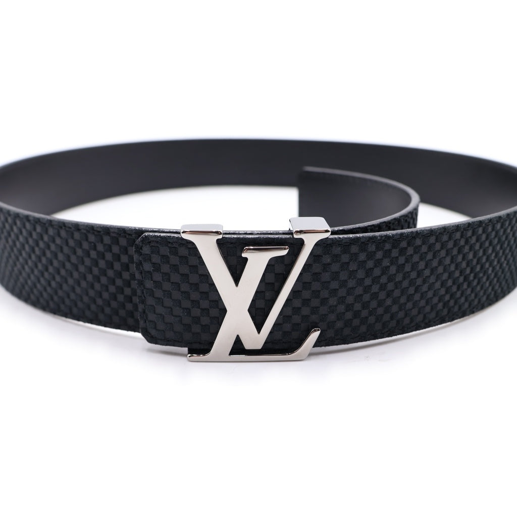 LOUIS VUITTON(ルイヴィトン) サンチュールLVイニシャル マイクロダミエ ベルト ブラック M6875