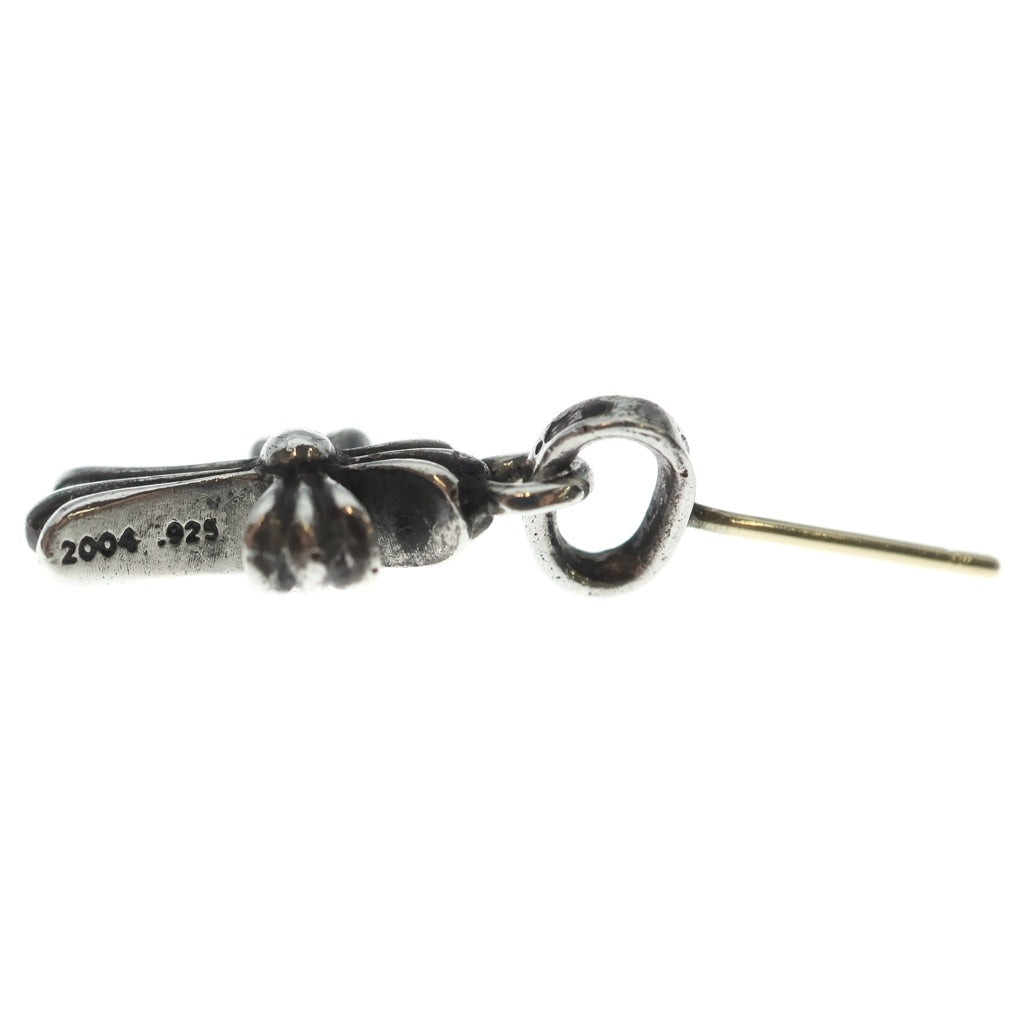 CHROME HEARTS(クロムハーツ) BBY F PPRCHN ベイビーファットクロス ドロップピアス シルバー BCA090