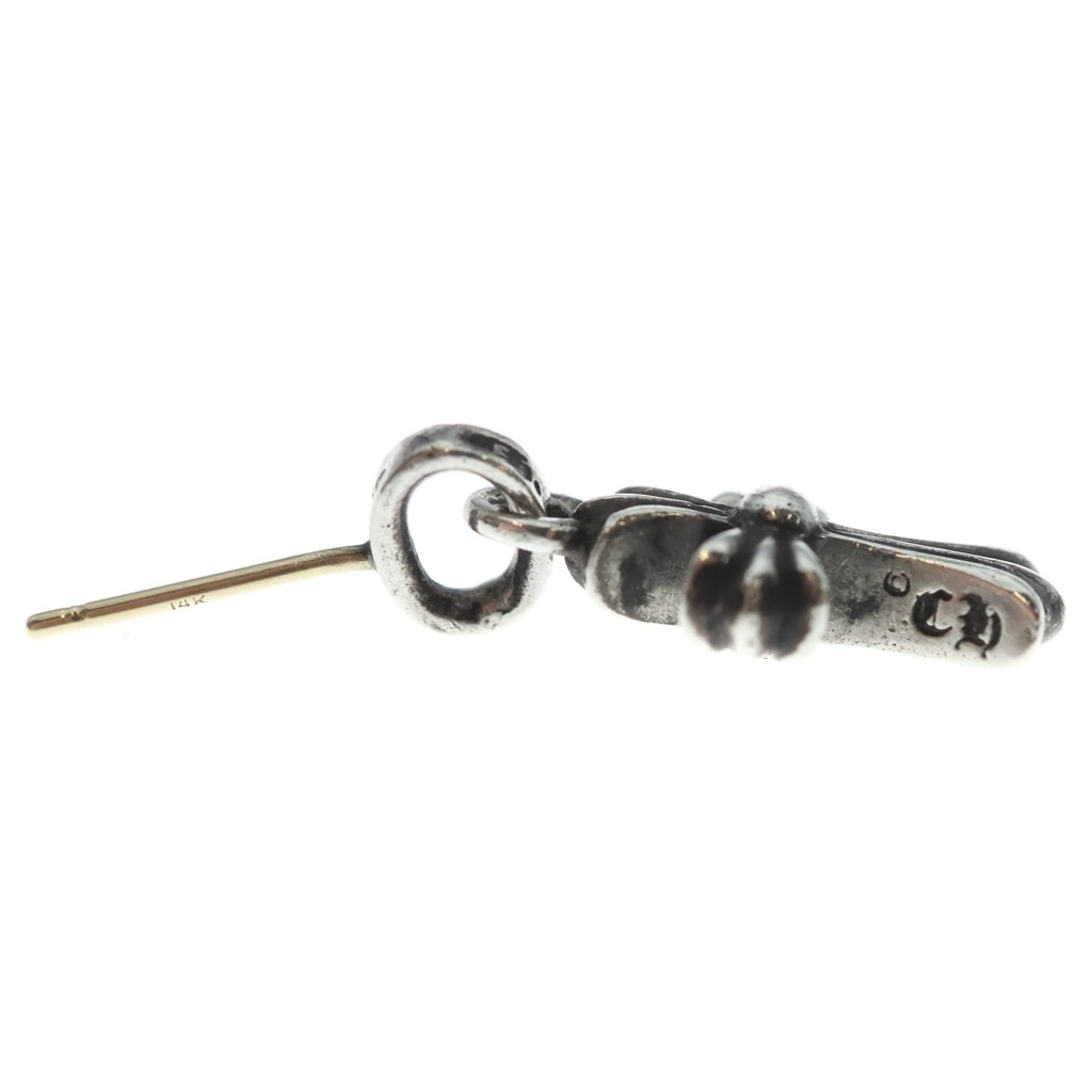 CHROME HEARTS(クロムハーツ) BBY F PPRCHN ベイビーファットクロス ドロップピアス シルバー BCA090