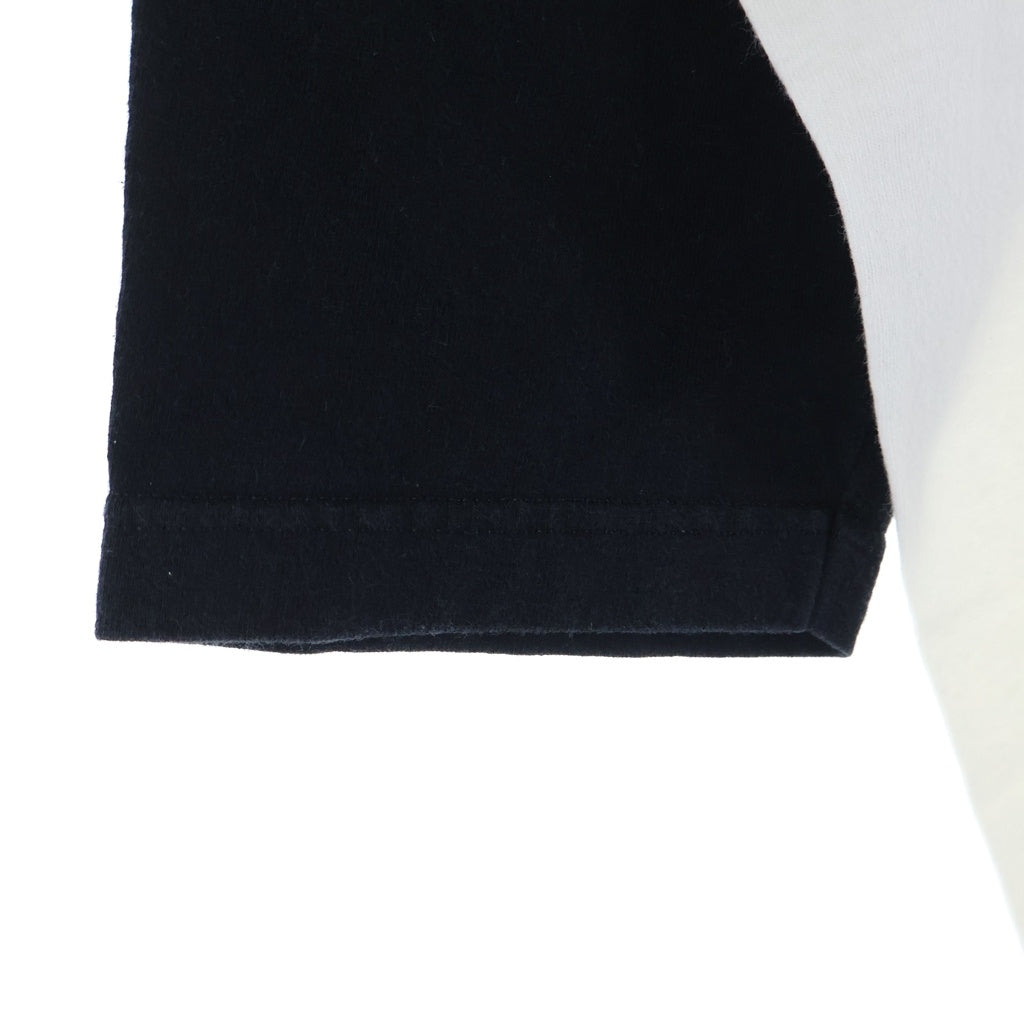 CHROME HEARTS(クロムハーツ) Vine Dagger L/S Tee ヴァインダガー Tバープリント ラグラン長袖Tシャツ ホワイト/ブラック