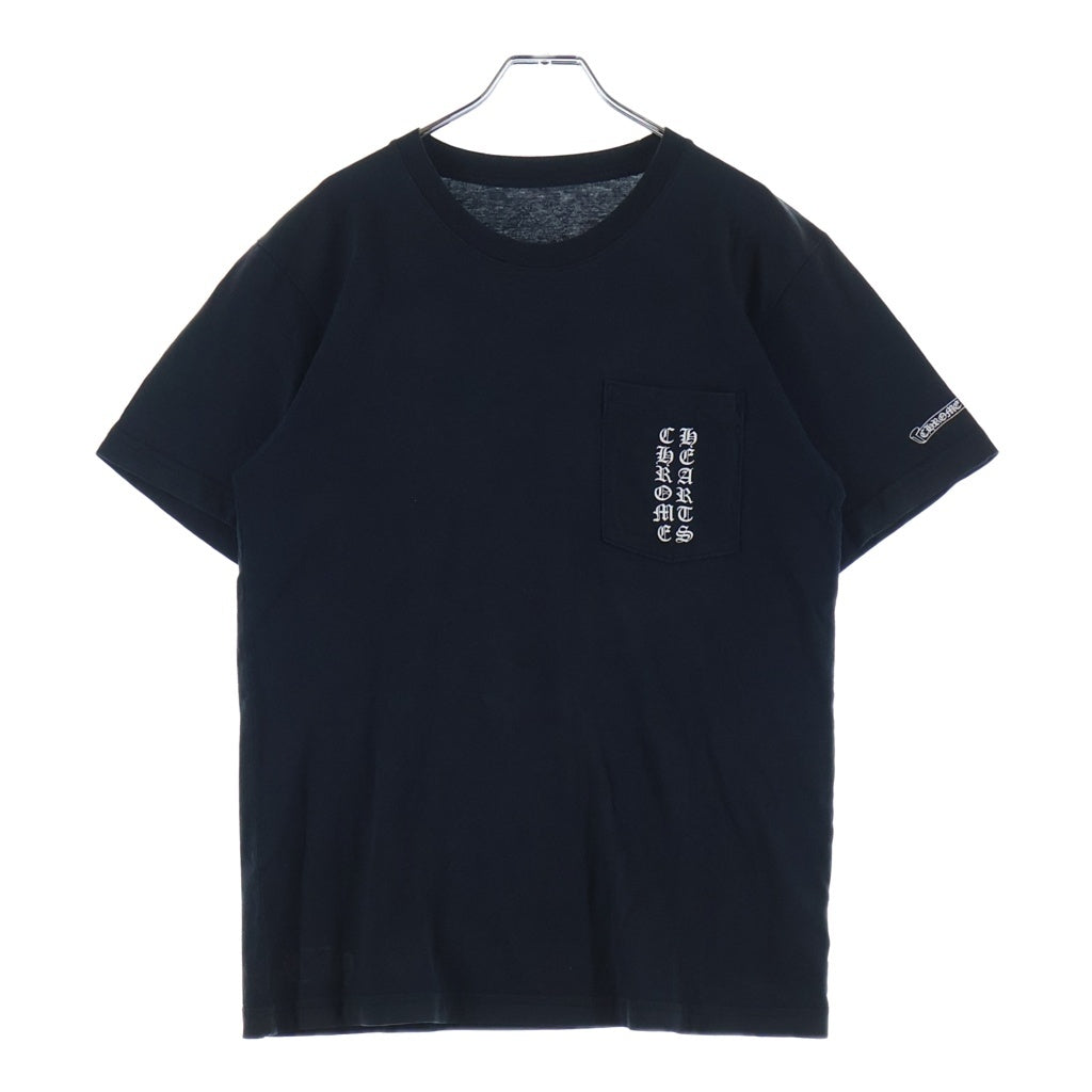 CHROME HEARTS(クロムハーツ) Osaka Back Scroll Label Logo S/S Tee 大阪限定 バックスクロールラベル半袖Tシャツ ブラック/ホワイト