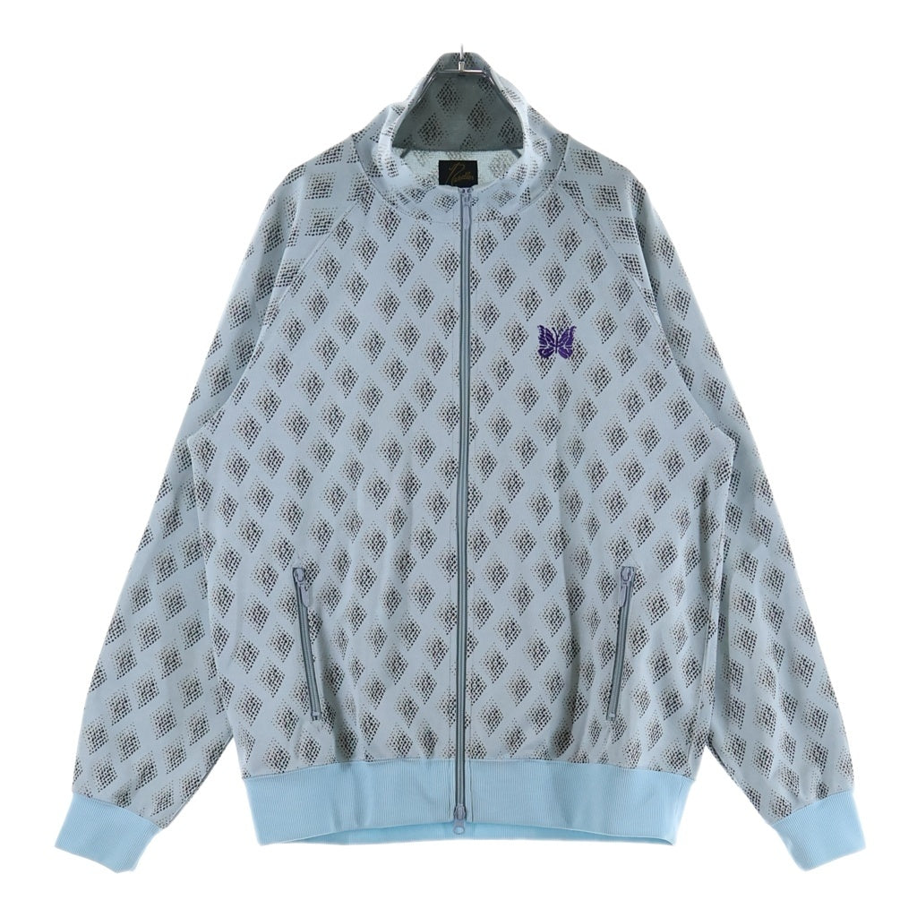 Needles(ニードルス) 25SS Poly Jacquard Track Jacket ポリージャガード トラックジャケット ブルー QV315