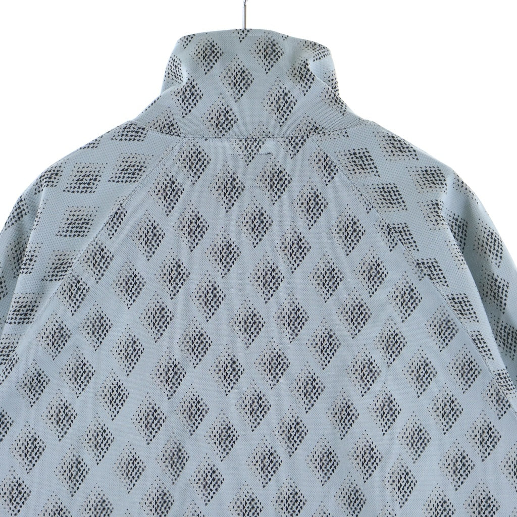 Needles(ニードルス) 25SS Poly Jacquard Track Jacket ポリージャガード トラックジャケット ブルー QV315