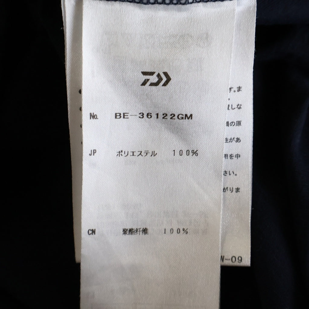 DAIWA PIER39(ダイワ ピアサーティナイン) 22SS TECH DRAWSTRING TEE S/S テックドローストリングTシャツ ネイビー BE-36122GM