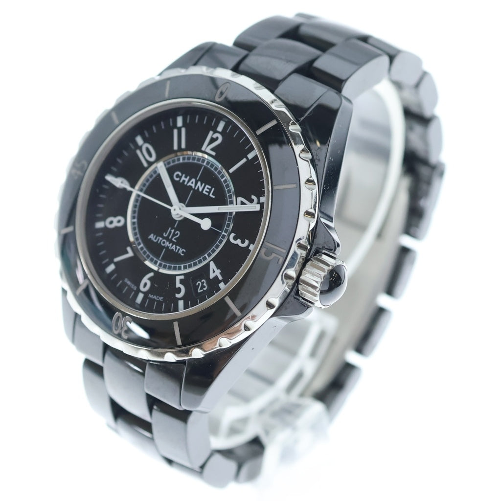 CHANEL(シャネル) J12 38MM H0685 ブラックセラミック 自動巻 腕時計 ブラック レディース