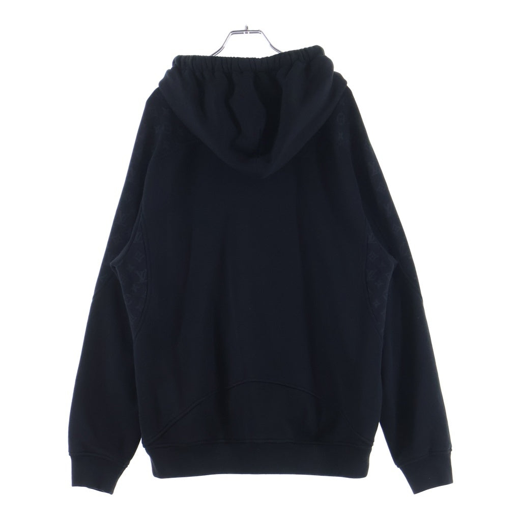 LOUIS VUITTON(ルイヴィトン) 21SS モノグラム サークルカット パーカー RM211Q RLE HKY43W プルオーバーパーカー フーディー ブラック