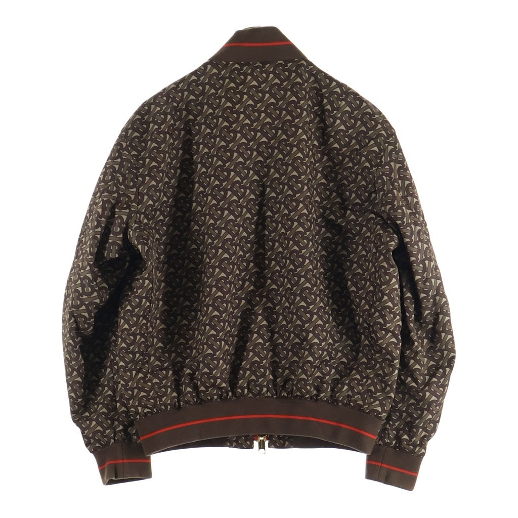 BURBERRY(バーバリー) 19AW TBモノグラム ストライプ プリント ボマージャケット ブラウン 8021249