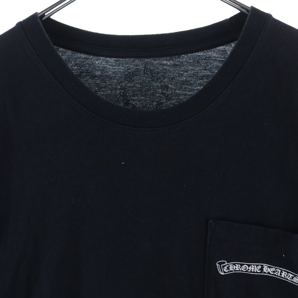 CHROME HEARTS(クロムハーツ) 6 CH PLS L/S TEE CHプラスプリント長袖Tシャツ ブラック