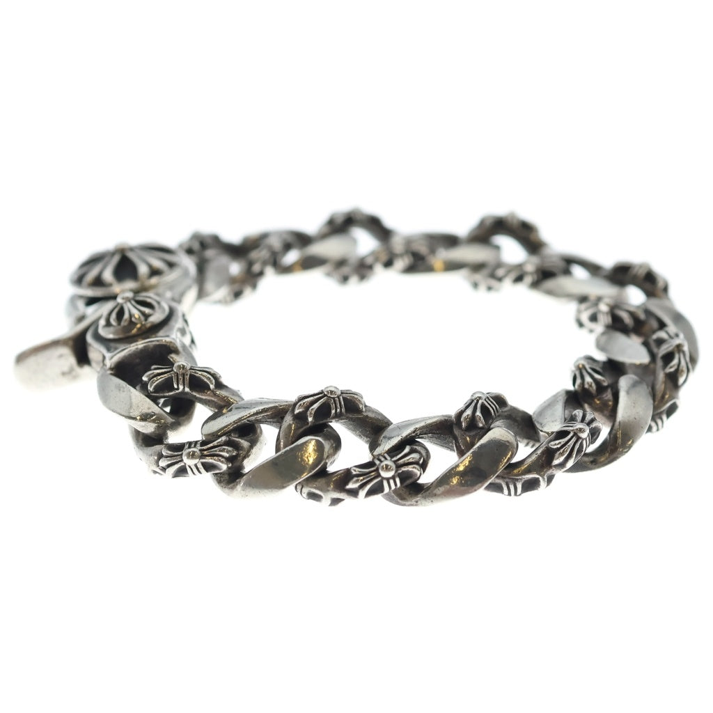 CHROME HEARTS(クロムハーツ) FNCY CHN LNK ファンシーリンククリップブレスレット 15リンク シルバー BCA145